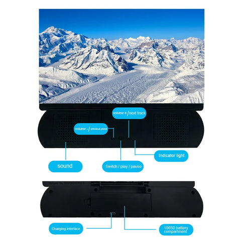 Image of Amplificador de Pantalla para Celulares Bluetooth Doble Parlante